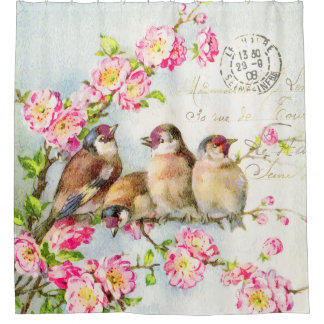 春羽毛シャワーカーテン シャワーカーテン