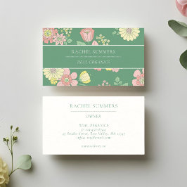 春自然フローラボー 名刺