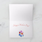 春色の花お母さんの日 シーズンカード (内部)