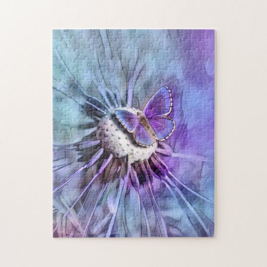 春色の蝶 ジグソーパズル (縦)