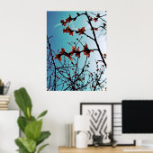 春花のポスター ポスター (ホームオフィス)