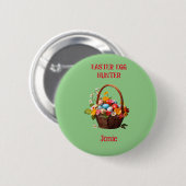 春花イースターエッグ狩り 缶バッジ (正面&裏面)