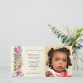 春花ズベビーガールズ2nd誕生日招待状 (スタンド正面)