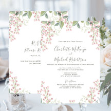 春花ピンクフローラミントRSVP 結婚's