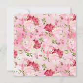 春花フローラ確認招待状 招待状 (裏面)