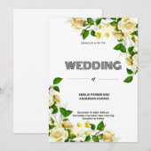 春花ラヴ結婚ィズ 招待状 (正面/裏面)