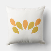 春花柄 クッション (裏面)