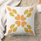 春花柄 クッション (ブランケット)