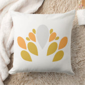 春花柄 クッション (ブランケット)