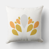 春花柄 クッション (裏面)