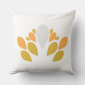 春花柄 クッション (正面)