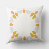 春花柄 クッション (裏面)