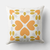 春花柄 クッション (裏面)