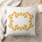 春花柄 クッション (ブランケット)