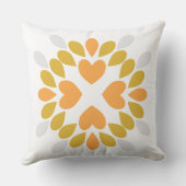 春花柄 クッション (裏面)