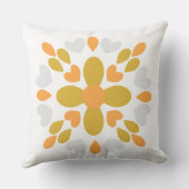 春花柄 クッション (裏面)