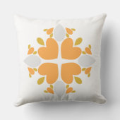 春花柄 クッション (裏面)