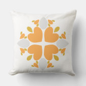 春花柄 クッション (正面)