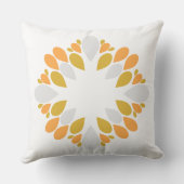 春花柄 クッション (裏面)