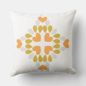 春花柄 クッション (裏面)