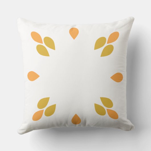 春花柄 クッション (裏面)