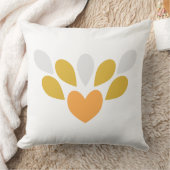 春花柄 クッション (ブランケット)