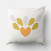 春花柄 クッション (正面)