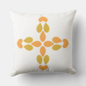 春花柄 クッション (裏面)