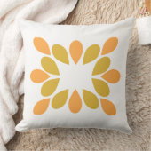 春花柄 クッション (ブランケット)