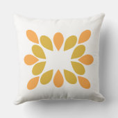 春花柄 クッション (裏面)