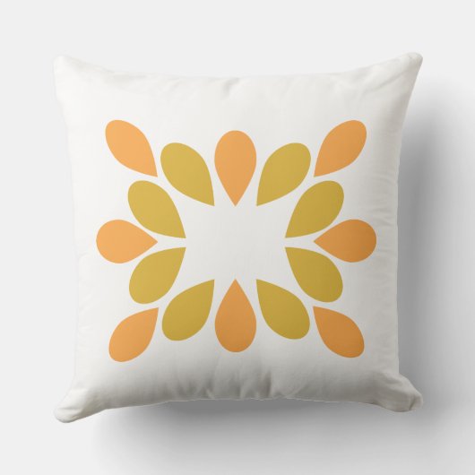 春花柄 クッション (裏面)