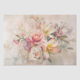 春花模様ヴィンテージ母の日 薄葉紙