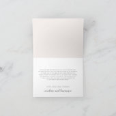 春花模様赤面 |折り畳結婚み済み サンキューカード (内部)