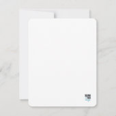 春花模様 ノートカード (裏面)