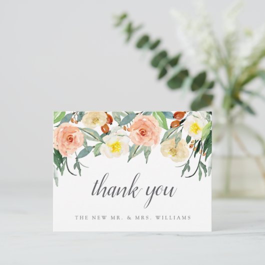 春花結婚のコレクション 案内ポストカード (スタンド正面)