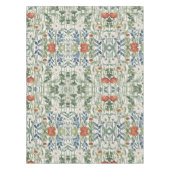 春花花水彩画 テーブルクロス (正面)