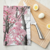 春花見フェスティバル キッチンタオル (四つ折り)