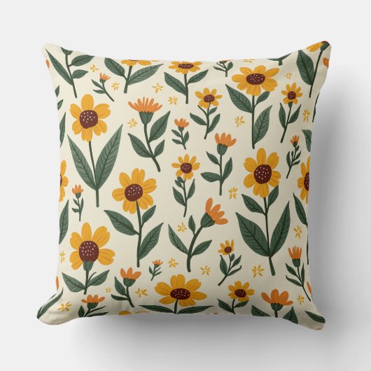 春花 クッション (正面)