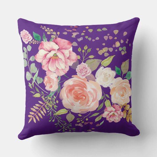 春花 クッション (裏面)