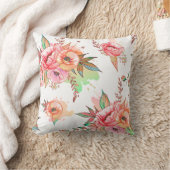 春花 クッション (ブランケット)