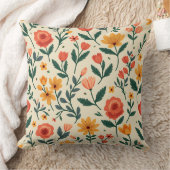 春花 クッション (ブランケット)