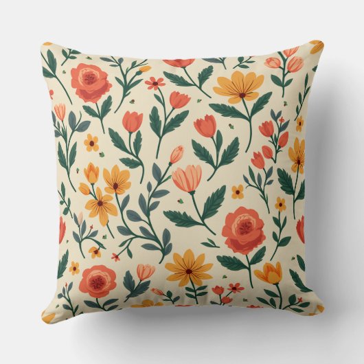 春花 クッション (裏面)