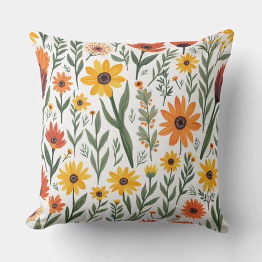 春花 クッション (正面)