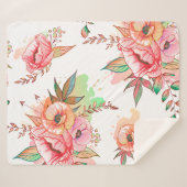 春花 シェルパブランケット (正面(横))