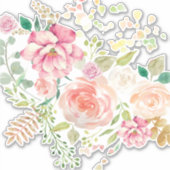 春花 シール (正面)