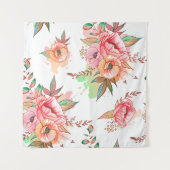 春花 タペストリー (正面(横))