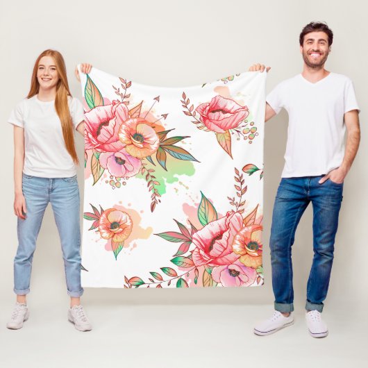 春花 フリースブランケット (インサイチュ)