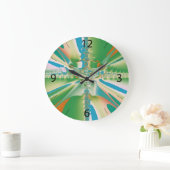 春花 ラージ壁時計 (ホーム)