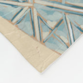 春花II フリースブランケット (角)