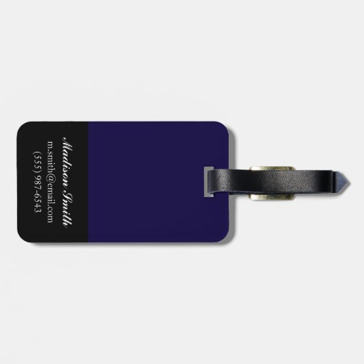 春花II ラゲッジタグ (裏面横)